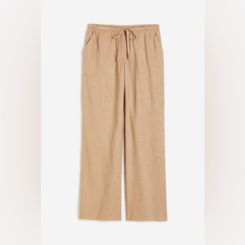 H&M 100% Linen Pants